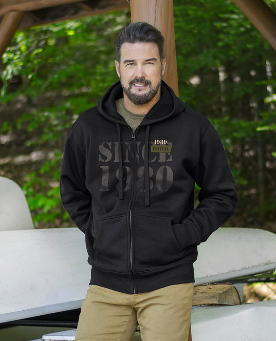 Full Zip Hooded Sweater: Canadian-Union Made - INVENTORY BLOW OUT SALE